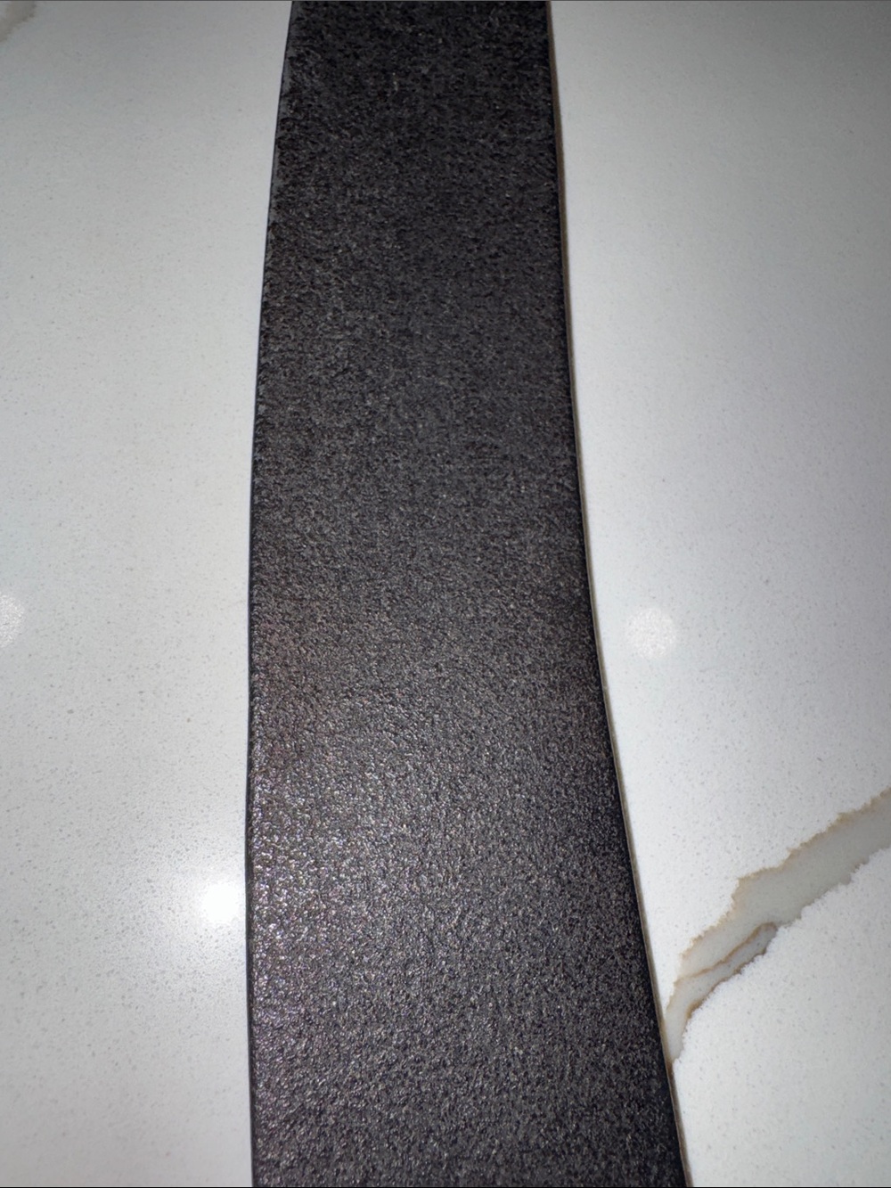 Lauren Ralph Lauren Distressed Dark Brown Leather Women's Belt small - Picture 4 of 12